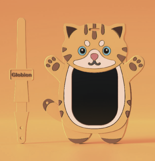 Cat doodle pad