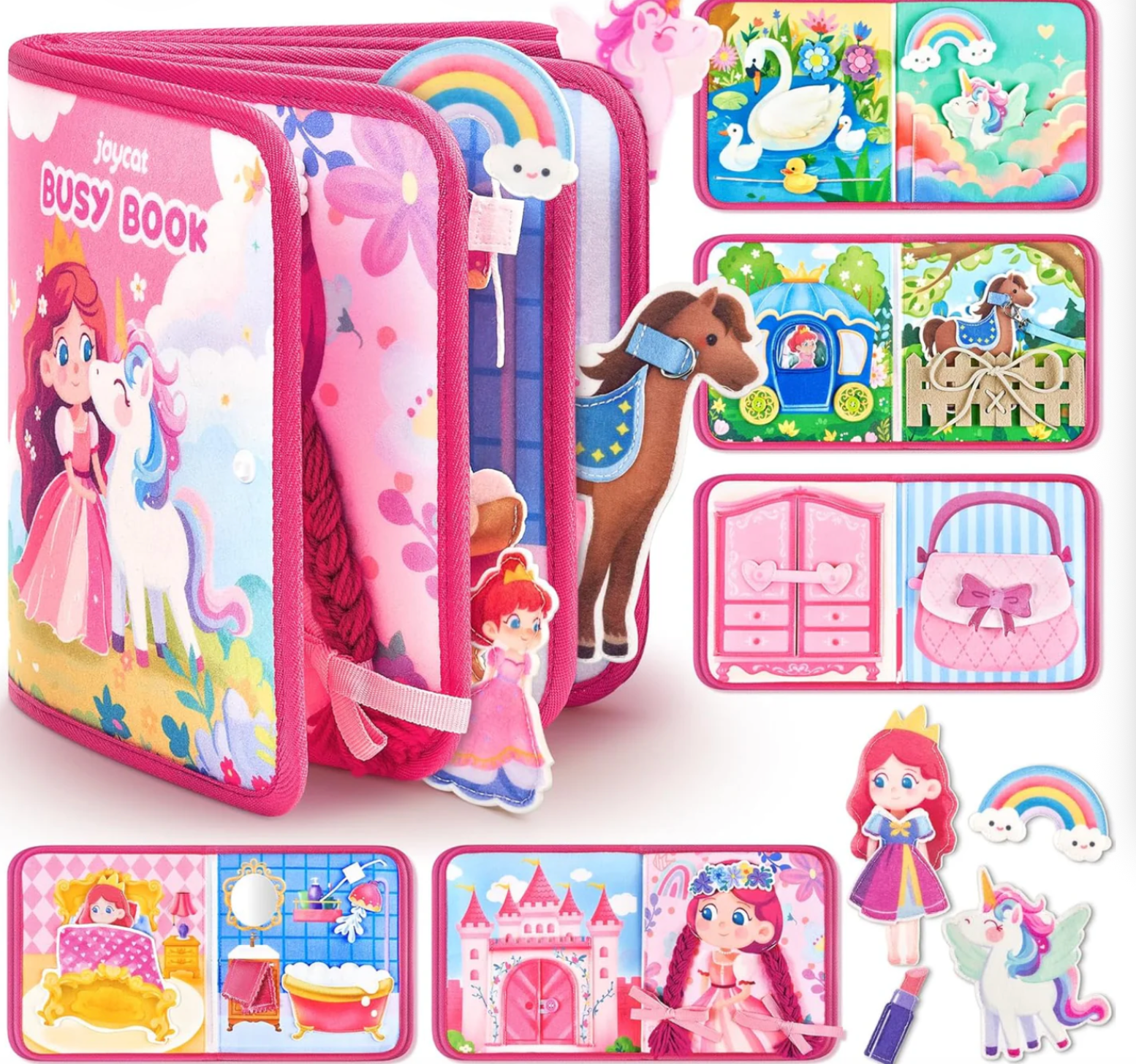 JoyCat Princess Kids Busy Book
